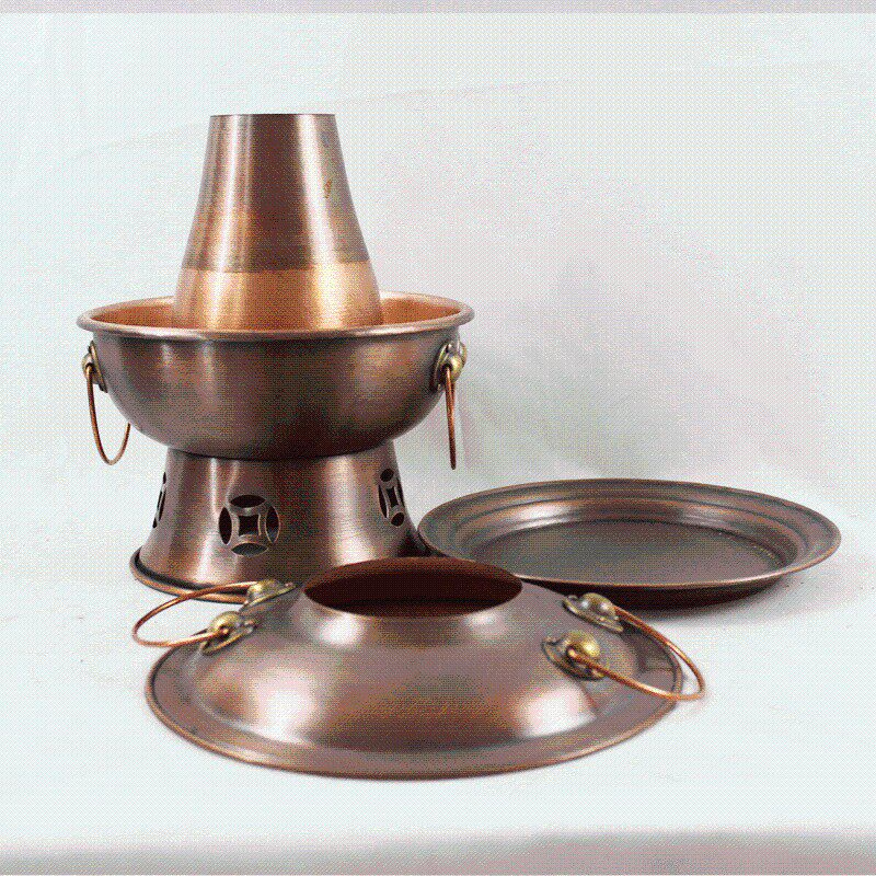 酒精小火锅铜老式单人分餐小铜锅中式老北京环保油小火锅纯紫铜锅,厨房/烹饪用具,火锅,淘宝优惠券,粉丝福利购,淘宝优惠卷