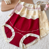 全棉纯棉孕妇高腰内裤 托腹抗菌全棉裆中晚期孕晚期怀孕期专 大码