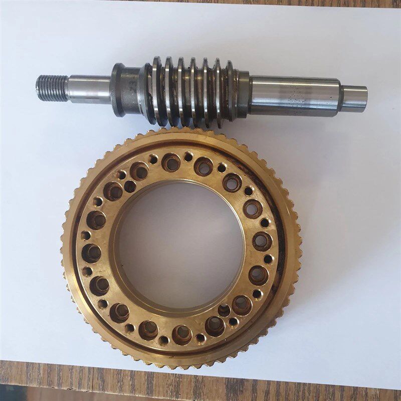 四轴转台涡轮蜗杆