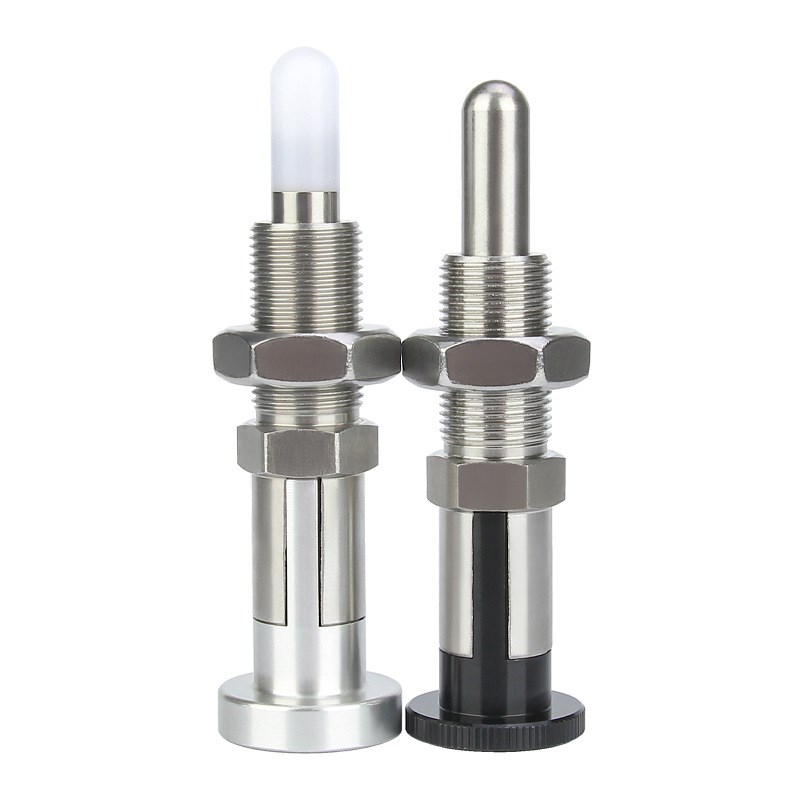 VCN253不锈钢自锁型旋钮柱塞M20*1.5分度销VCN220防撞弹簧定位销