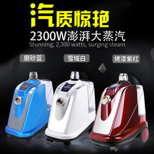 娜丝达克蒸汽挂烫机X1全铜接口2300瓦大功率服装店商用立式电熨斗