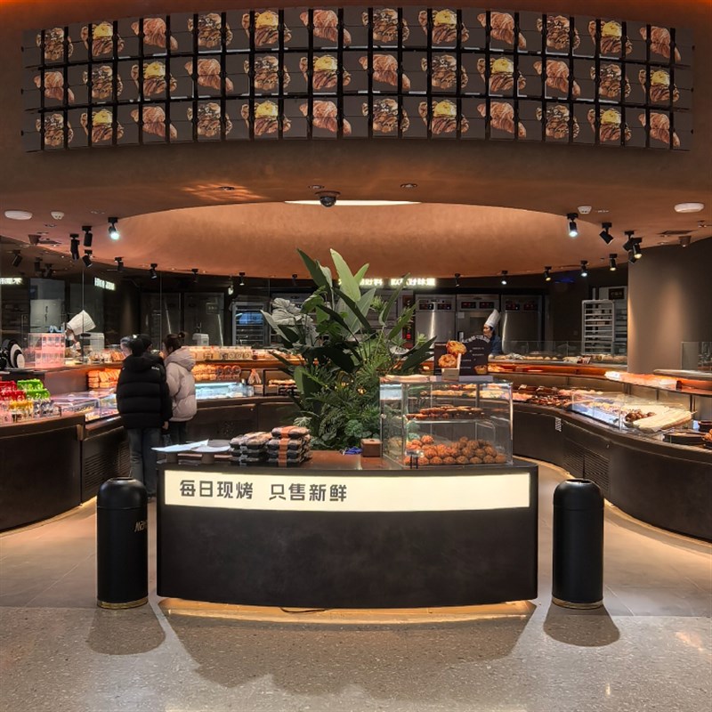 餐饮店公司门头墙面机械动态海报翻转页牌菜单矩阵屏广告牌定制做