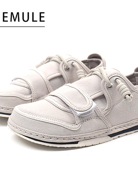 21do大头鞋男丑萌鞋厚底帆布鞋女小众潮百搭情侣魔术贴女鞋夏季潮