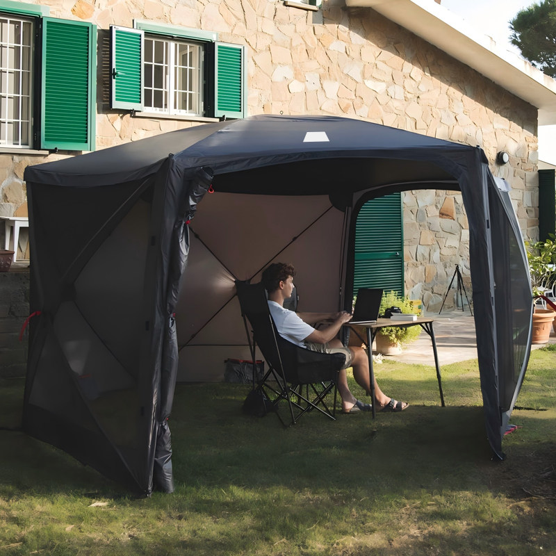 新品放暴雨帐篷六角云界速开穹顶天幕户外帐篷露营懒人防晒遮阳棚,户外/登山/野营/旅行用品,天幕,淘宝优惠券,粉丝福利购,淘宝优惠卷