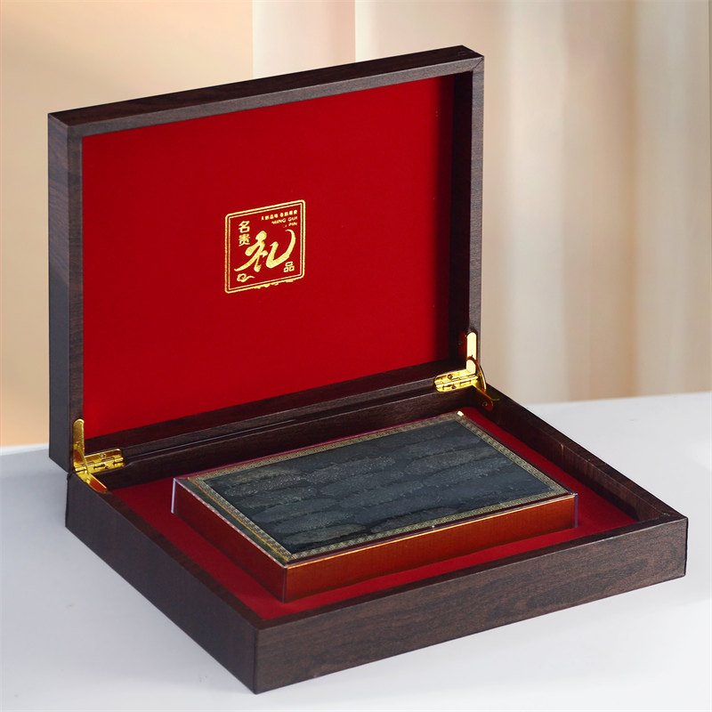 雕刻参礼盒干参包盒半斤斤淡干参礼品盒木盒空盒子