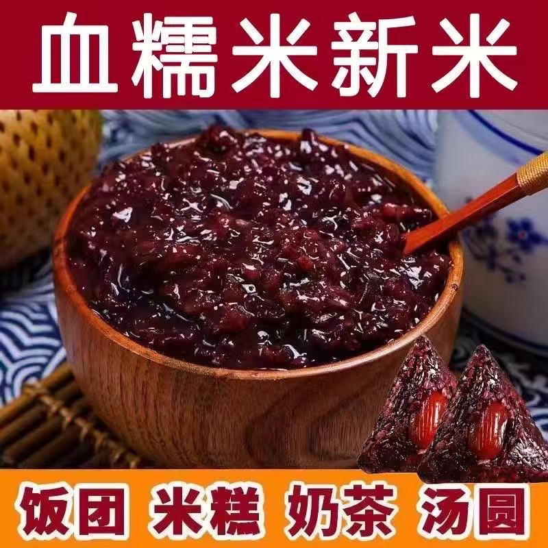 东北血糯米5斤糯米黑糯米商用批发厨房新米端午节非真空摆地摊1斤