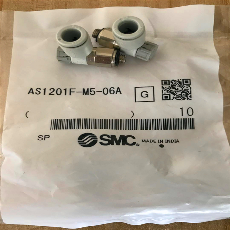 SMC节流阀AS234201F AS1201F-M5-06 M3-04  01 08S 06S
