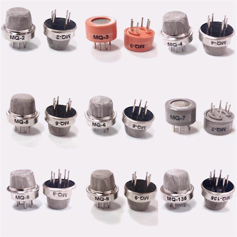 MQ-2 MQ-3 MQ-4 MQ-5 MQ-6 MQ-7 MQ-8 MQ-9 MQ-135探头 非模块