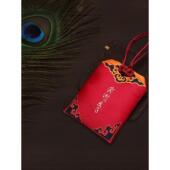 大昭祈福礼 安全车挂包 天然檀香粉配经书 玉寿 万事吉祥包