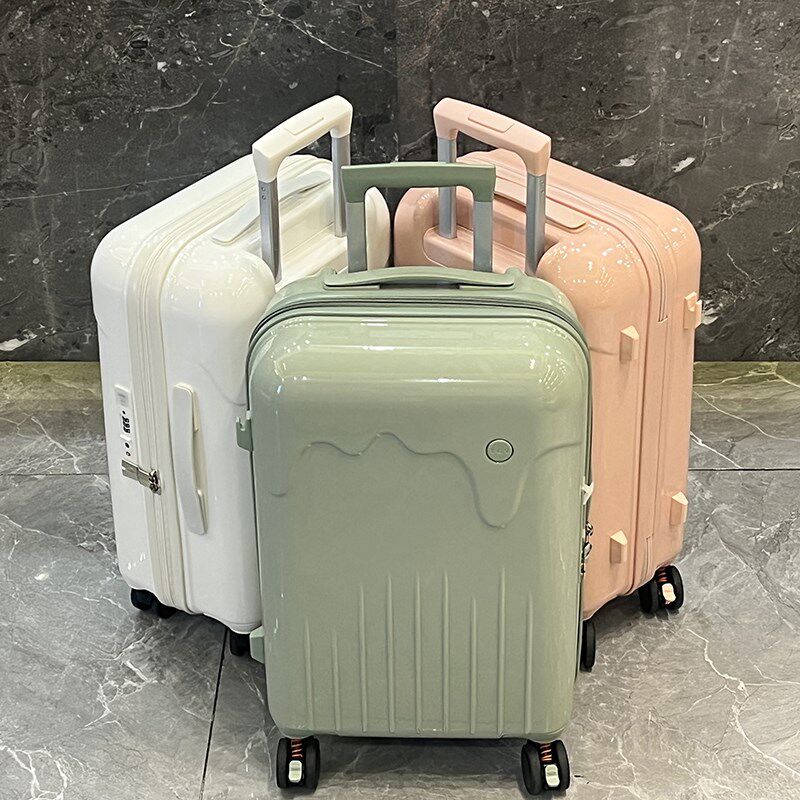 新款多功能行李箱女高颜值拉杆箱20寸登机箱子小型轻便24寸旅行箱