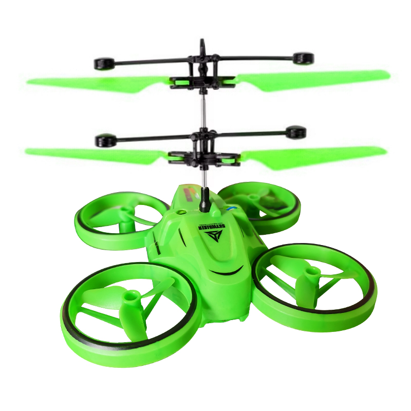 手势智能感应飞行玩具悬浮无人机遥控无人机直升机儿童玩具礼物