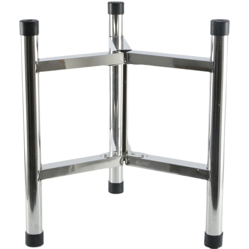 304不锈钢汤桶架子厨房水桶角架商用保温桶架水桶底座支架水桶架