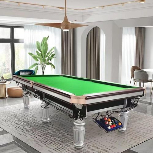 商用木库大理石 自动回球大理石台球桌 家用大理石