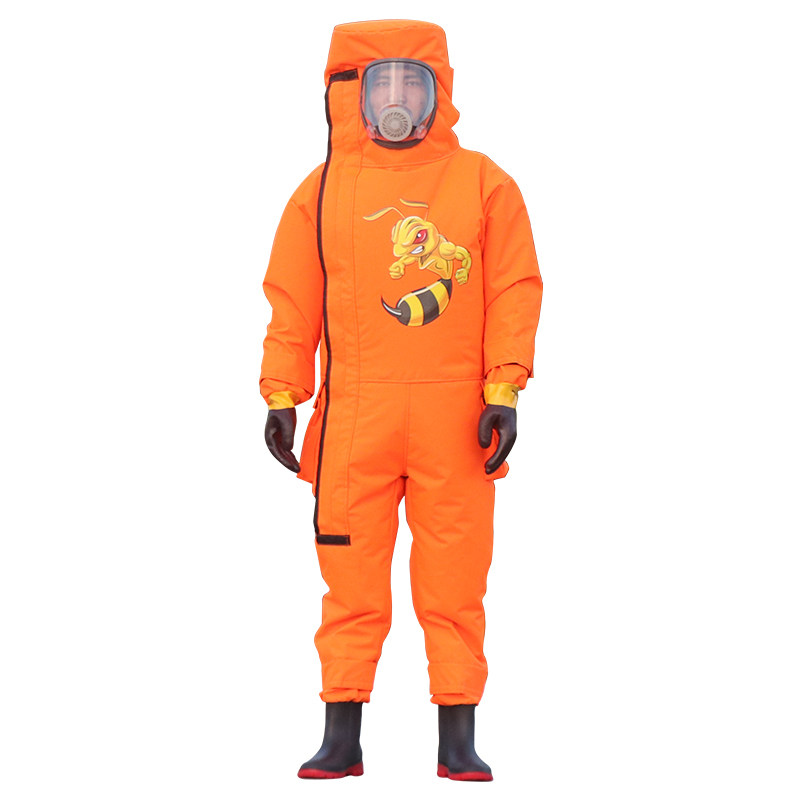 充气马蜂服全身连体防蜂服加厚耐磨胡蜂防护服地蜂爬树专用抓蜂衣