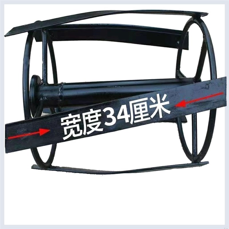 手扶旋耕机配套农机具 六刀除草轮 六F花键除草轮 割草轮一对价