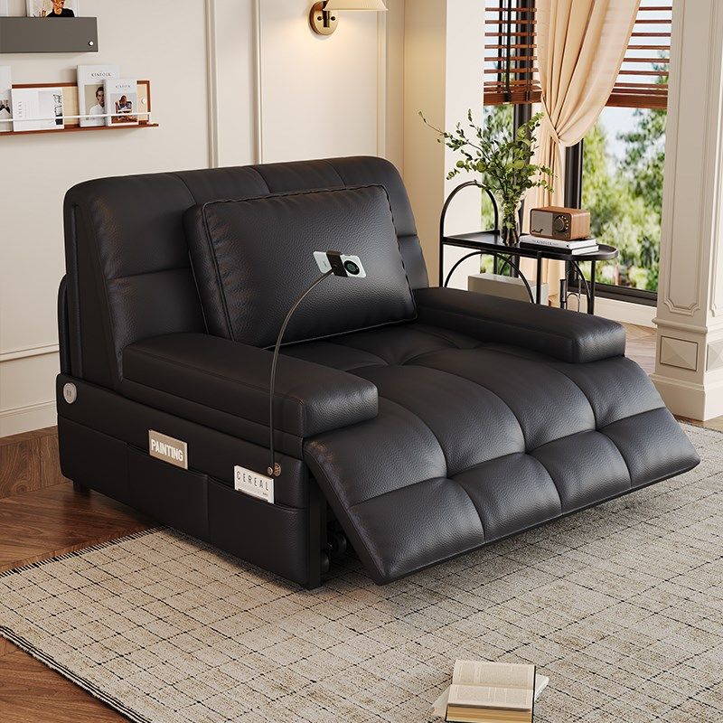 智能电动沙发床2025新款多功能可折叠一体两用小户.型客厅卧室