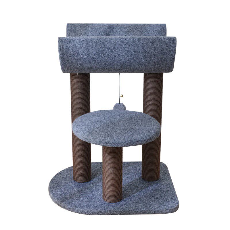 猫爬架猫窝猫树一体剑麻宠物玩具毛毡好打理不占地小户型爬架攀爬
