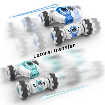 2.4G手势感应变形遥控车玩具横行漂移遥控双面扭变特技车