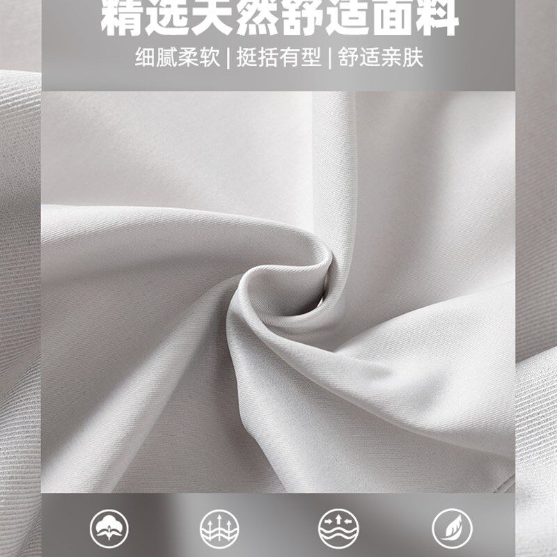 查尔斯桃心工装多口袋美式高街潮褶皱春秋新款直筒七分休闲长裤男