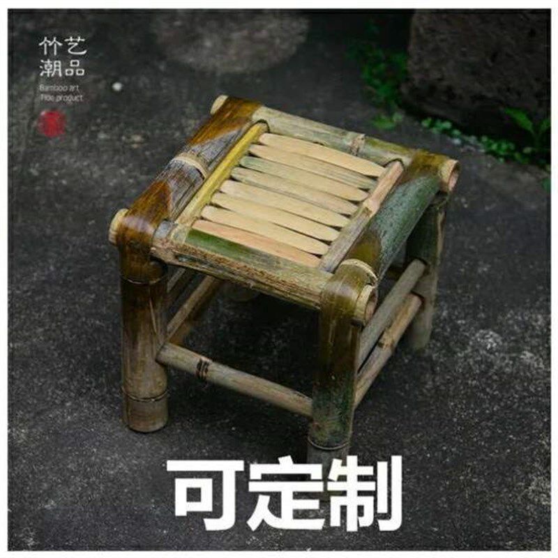板凳舞蹈家用道具和手工竹编板凳竹坐凳我小竹月亮说句话凳子