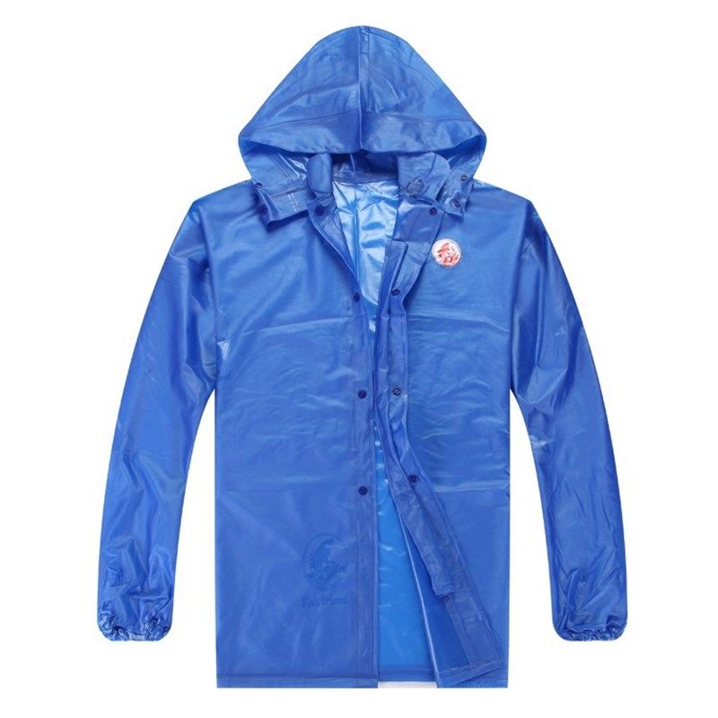 大渔渔友牌PVC海胶分体套装雨衣雨裤男女防雨服户外骑行劳作雨披