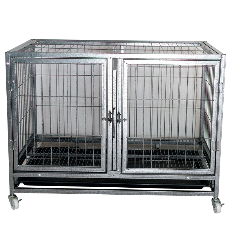 狗笼子大型犬特大号方管笼金毛拉布拉多阿拉斯加边牧加粗宠物狗笼