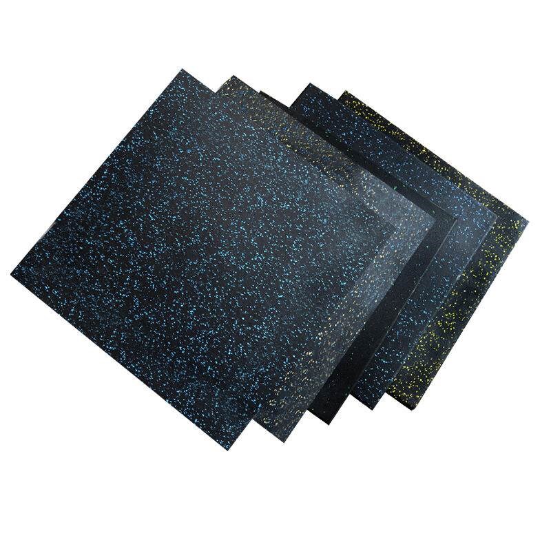 豫之韵健身房橡胶地垫运动地板地胶垫减震垫隔音防震垫力量区哑铃