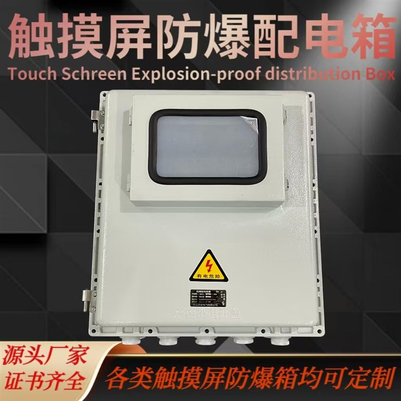 触摸屏防爆配电箱小门防爆仪表箱防爆变频散热柜防爆控制箱防爆箱