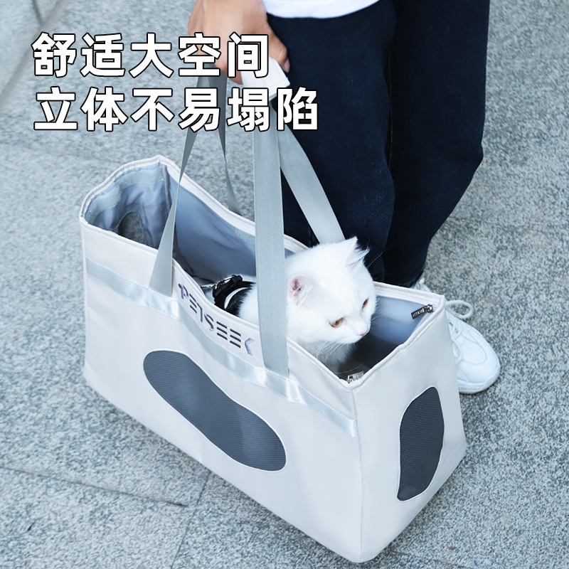 猫包外出便携冬天保暖大容量斜挎单肩手提猫咪狗狗外带包宠物背包