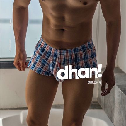 【Dhan线上商店】新款阿罗裤纯棉四角内裤条纹平角裤潮流个性宽松