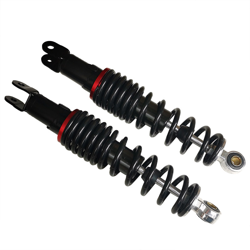 踏板摩托车后减震电摩改装叉口减震器125助力车女士燃油车双减震