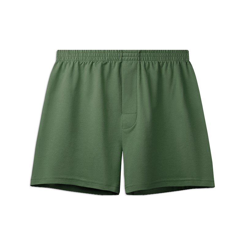 夏透气军绿宽松男士内裤男纯棉大码阿罗裤男生平角裤加肥加大裤头