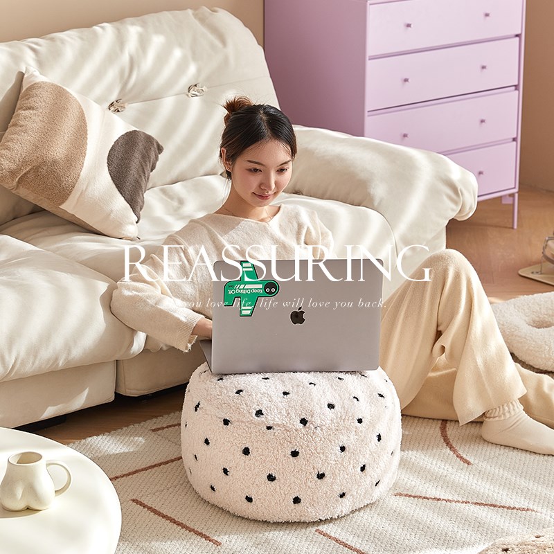 懒人地上加厚坐垫阅读区阳台飘窗地毯坐墩卧室客厅榻榻米毛绒蒲团