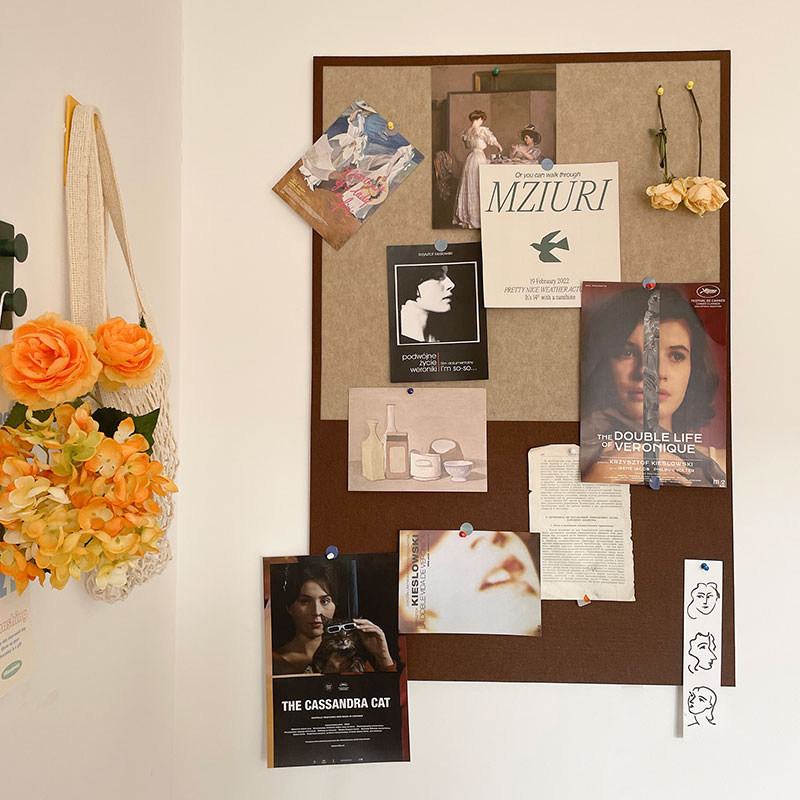 南岛宝社[奶咖拼色]博主ins设计墙面装饰毛毡板,文具电教/文化用品/商务用品,软木板/照片板/毛毡板,淘宝优惠券,粉丝福利购,淘宝优惠卷