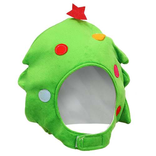 圣诞节圣诞老人胡子圣诞帽子女生儿童成人装饰头饰礼物拍照道具