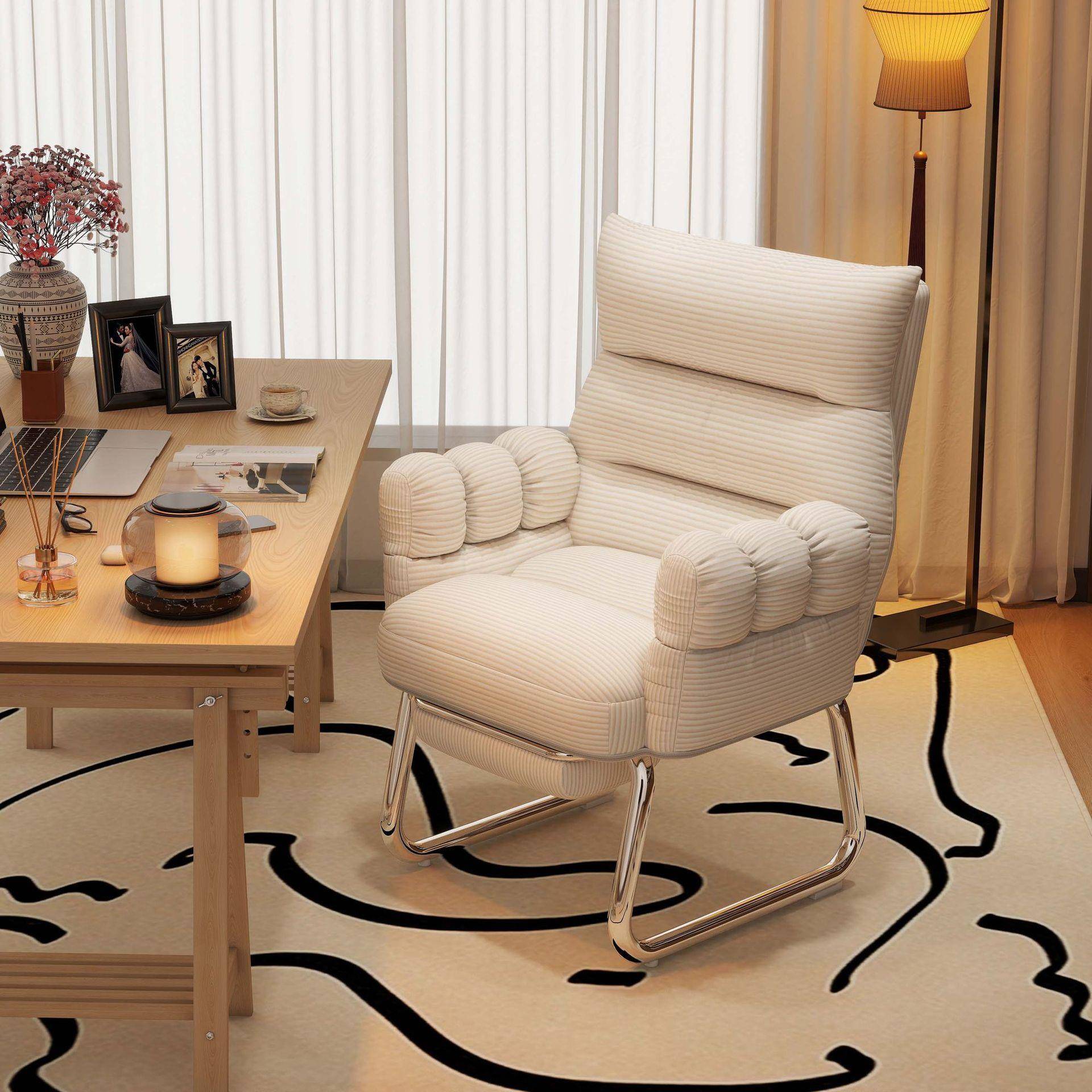 电脑椅子家用办公靠背懒人沙发椅卧室可躺人体工学座椅舒适电竞椅