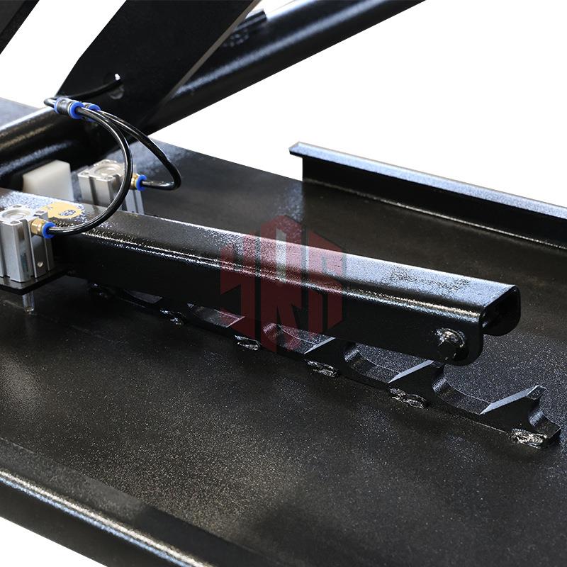 汽车举升机1.2米4吨移动薄维修保养SUV户外防水小剪免挖槽升降机