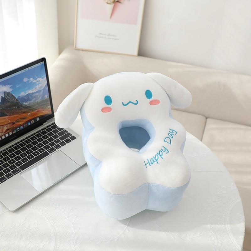 卡通午睡枕颈椎枕办公室趴睡枕护颈枕学生便携午休枕头多功能靠枕