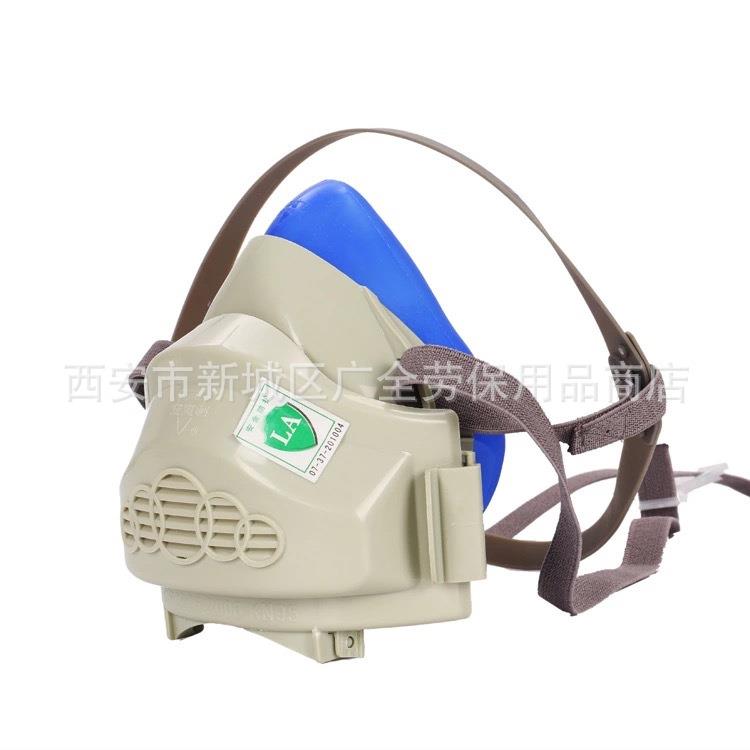 安爽利309G硅胶防尘口罩 防粉尘打磨防灰尘防尘面具ASL防尘半面罩