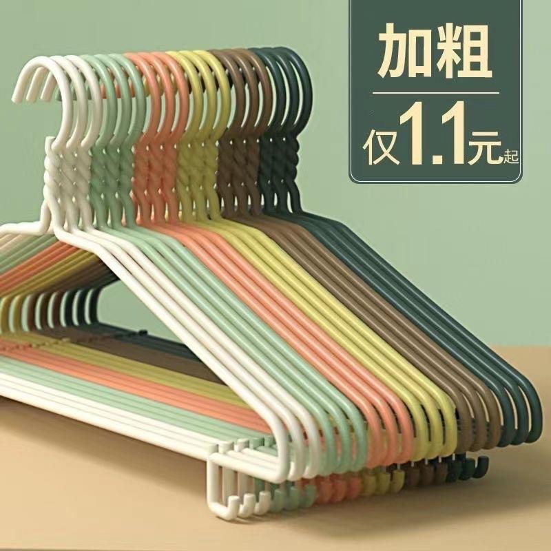 衣服撑加厚衣架阳台衣挂儿童防滑学生宿舍晾衣架衣柜无痕衣架子