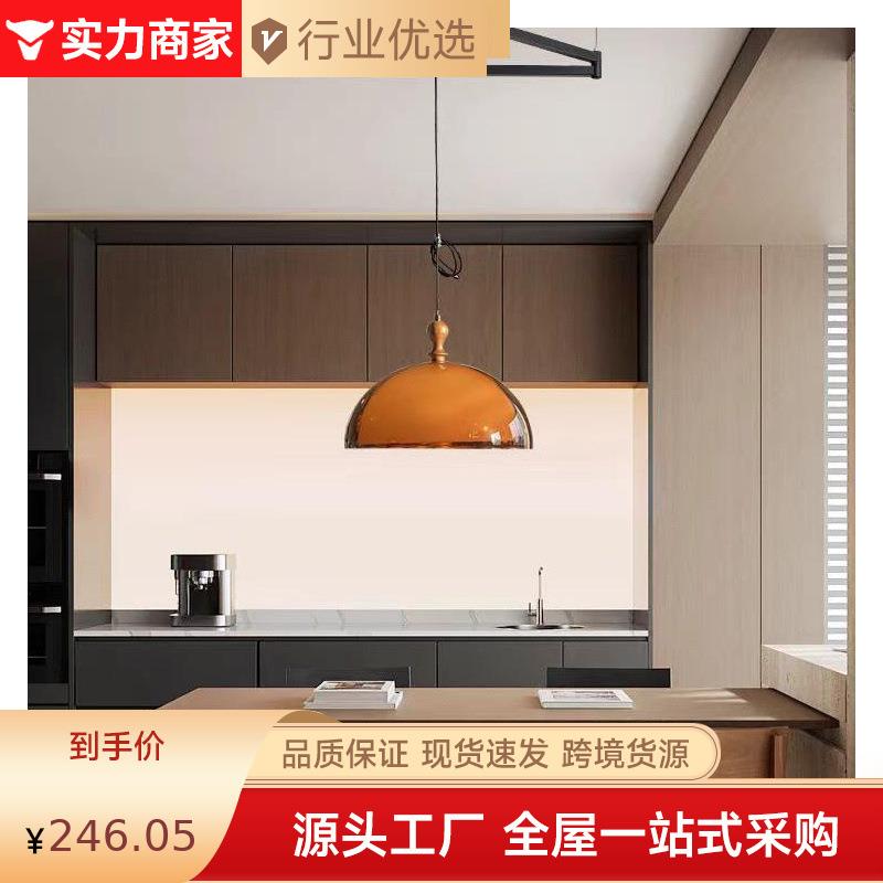 摇臂餐厅吊灯可位移法式中古风餐桌灯复古日式简约圆桌饭厅灯