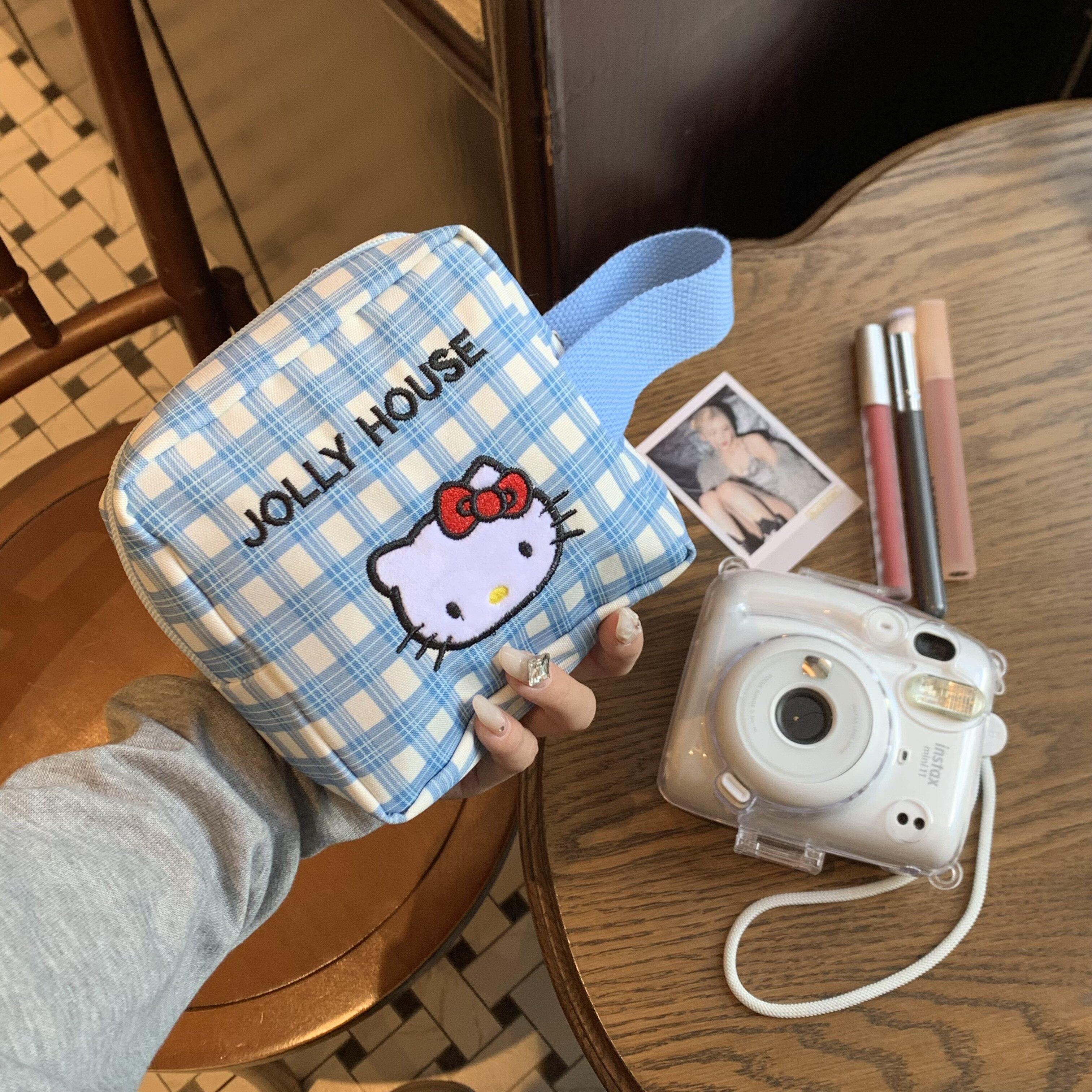 Kitty拍立得保护包女可爱富士mini12防摔相机包ccd便携收纳保护套