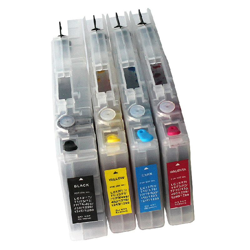 适用兄弟lc400 40 73墨盒MFCJ625DW j825DW J430W 6710DW填充墨盒