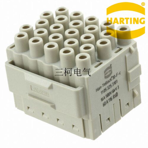 11053253101哈丁25针母芯模块MODULE FEMALE 25POS CRIMP/HARTING