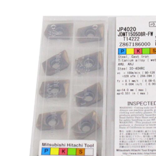 日立原装数控刀片 AHU专用刀杆刀片 JDMT150508R PTH30E/JP4020