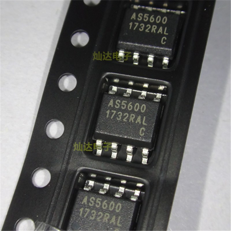 AS5600-ASOT ASOM 贴片SOP8 磁编码器芯片+磁铁 配套 原装进口