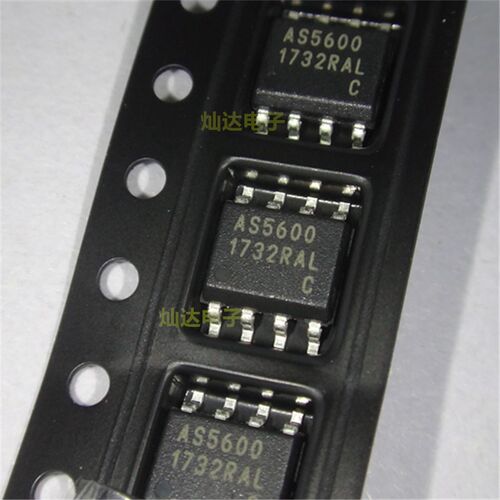 AS5600-ASOT ASOM 贴片SOP8 磁编码器芯片+磁铁 配套 原装进口