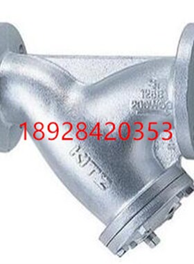 日本北泽KITZ铸铁过滤器 水 中央空调管道Y型过滤器PN16FCYE