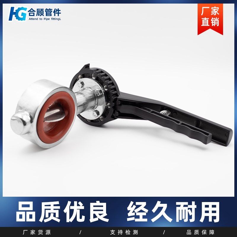 304不锈钢对夹式蝶阀卫生级鸭嘴手柄手动广式法兰阀门DN25 50 65