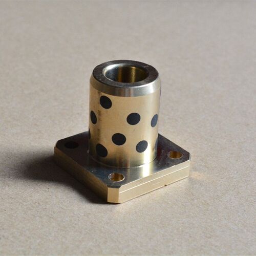 link cnc 3D打印机K型法兰铜套JDB固体润滑石墨套方法兰轴承
